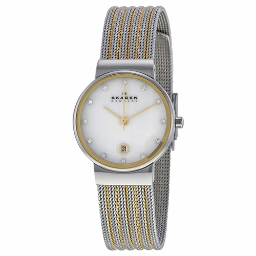 Skagen 355SSGS Ancher Ladies Quartz Watch