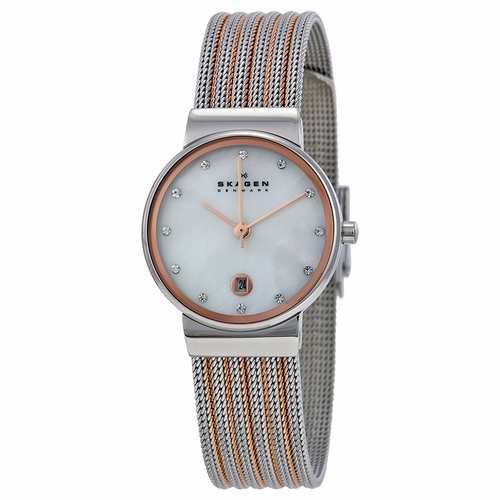 Skagen 355SSRS  Ladies Quartz Watch