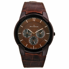 Skagen 856XLDRD Steel Mens Quartz Watch