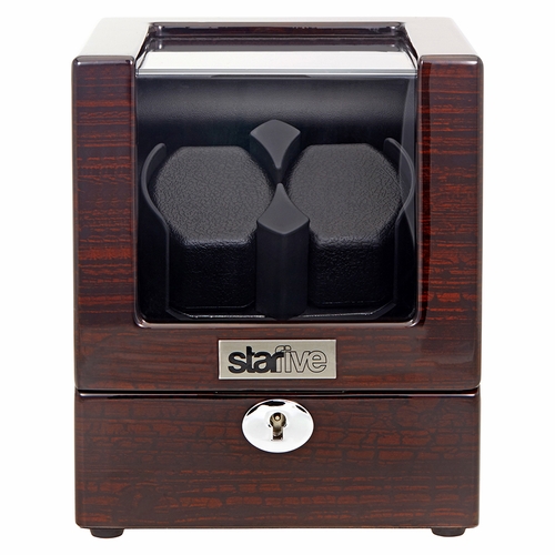 StarFive Double Piano Finish Watch Winder LS5-033-LGB-F8