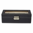 StarFive PU 5-Piece Watch Box - Black LS5-5W-B