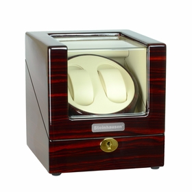 Steinhausen Heritage Cherrywood Double Watch Winder SW1901