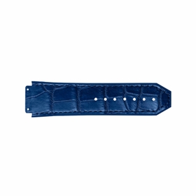 Strap / Blue Alligator / Blue Rubber Simple Stitching Blue / Std