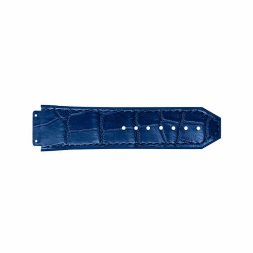Strap / Blue Alligator / Blue Rubber Simple Stitching Blue / Std