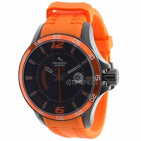Strumento Marino SM116S/BK/NR/AR/NR Hurricane 3 Hands Silicon Mens Quartz Watch