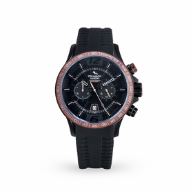 Strumento Marino SM117S/BK/NR/NR Hurricane Chronograph Silicon Mens Chronograph Quartz Watch
