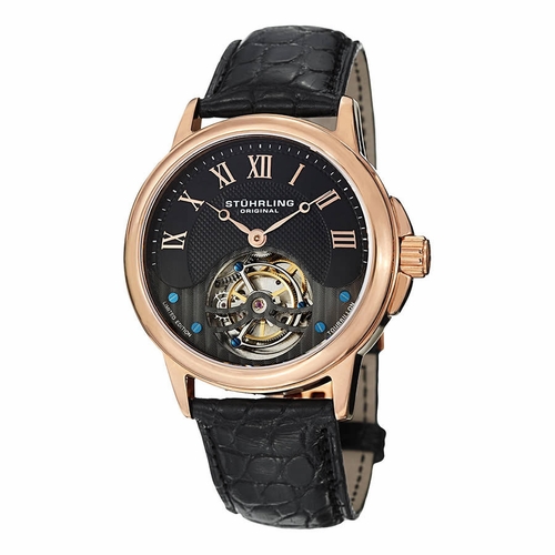 Stuhrling Original M13471 Tourbillon Mens Hand Wind Watch