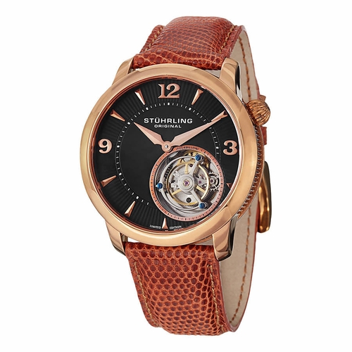 Stuhrling Original M13472 Tourbillon Mens Hand Wind Watch