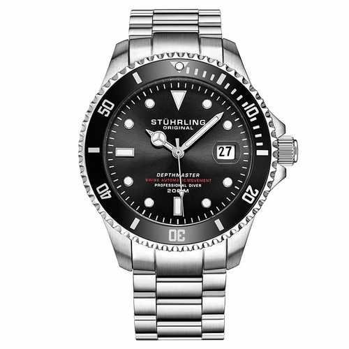 Stuhrling Original M13534 Aquadiver Mens Automatic Watch