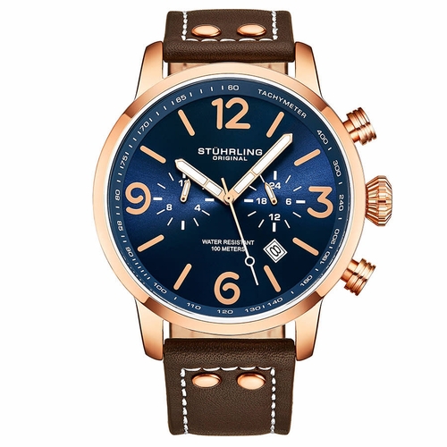 Stuhrling Original M13647 Aviator Mens Quartz Watch