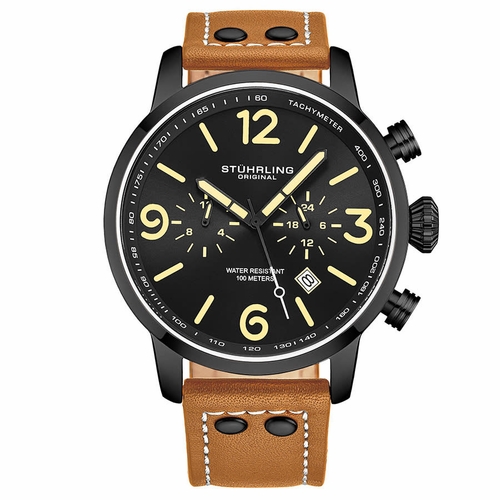Stuhrling Original M13648 Aviator Mens Quartz Watch