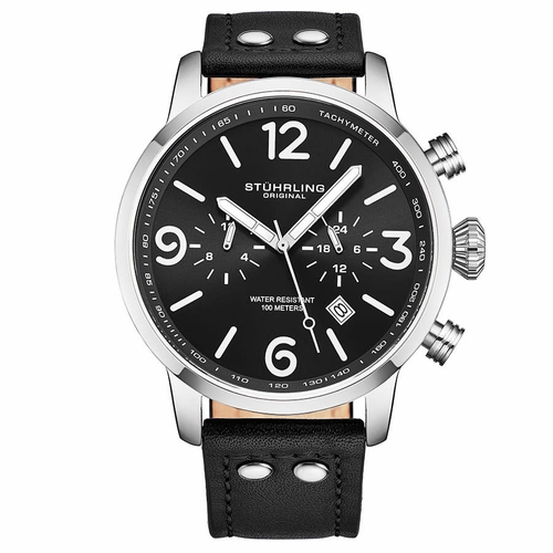 Stuhrling Original M13649 Aviator Mens Quartz Watch