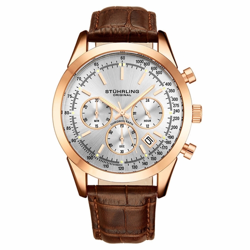 Stuhrling Original M13654 Monaco Mens Chronograph Quartz Watch