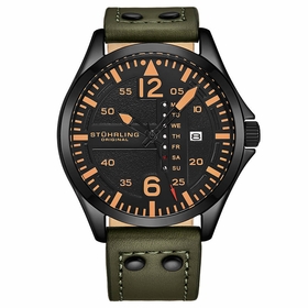 Stuhrling Original M13666 Aviator Mens Quartz Watch Stuhrling Original M13666 Aviator Mens Quartz Watch