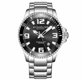 Stuhrling Original M15265 Aquadiver Mens Quartz Watch Stuhrling Original M15265 Aquadiver Mens Quartz Watch