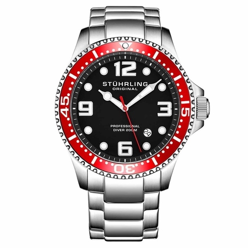 Stuhrling Original M15271 Aquadiver Mens Quartz Watch