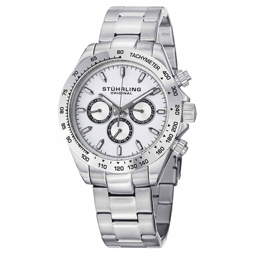 Stuhrling Original M15314 Monaco Mens Chronograph Quartz Watch