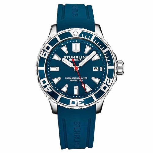 Stuhrling Original M15410 Aquadiver Mens Quartz Watch