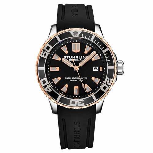 Stuhrling Original M15411 Aquadiver Mens Quartz Watch