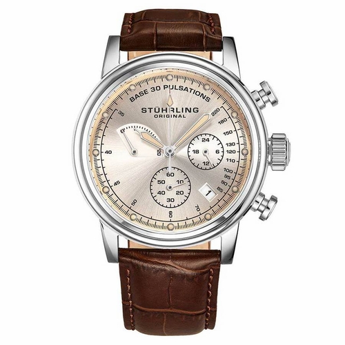 Stuhrling Original M15513 Monaco Mens Chronograph Quartz Watch