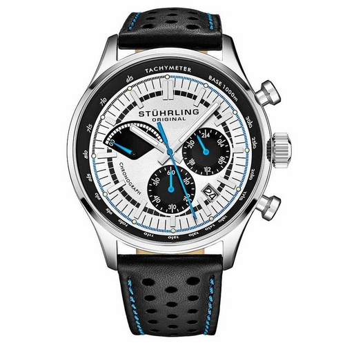 Stuhrling Original M15561 Monaco Mens Chronograph Quartz Watch