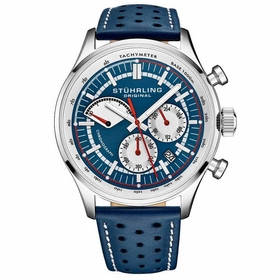 Stuhrling Original M15562 Monaco Mens Chronograph Quartz Watch Stuhrling Original M15562 Monaco Mens Chronograph Quartz Watch