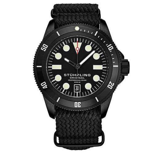 Stuhrling Original M15569 Aquadiver Mens Quartz Watch