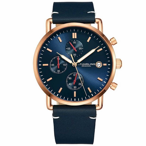 Stuhrling Original M15603 Monaco Mens Chronograph Quartz Watch