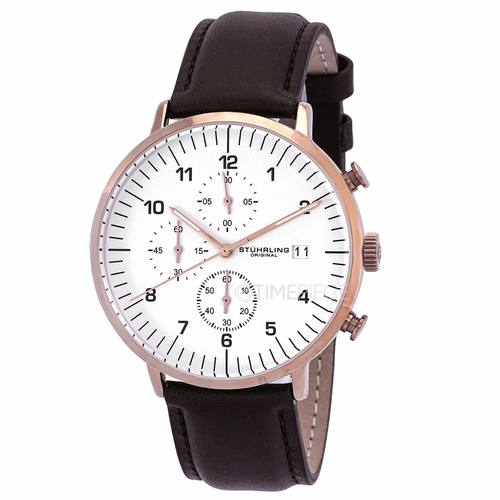 Stuhrling Original M15645 Monaco Mens Chronograph Quartz Watch