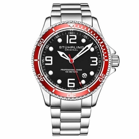 Stuhrling Original M15675 Aquadiver Mens Quartz Watch Stuhrling Original M15675 Aquadiver Mens Quartz Watch