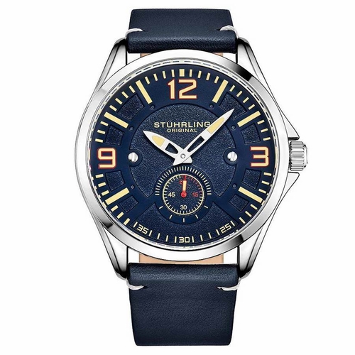 Stuhrling Original M15682 Aviator Mens Quartz Watch