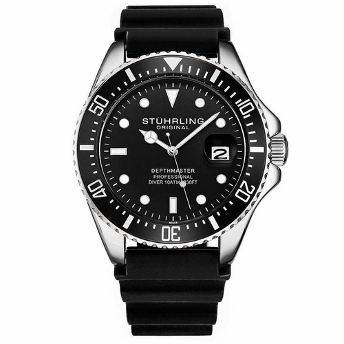 Stuhrling Original M15772 Aquadiver Mens Quartz Watch