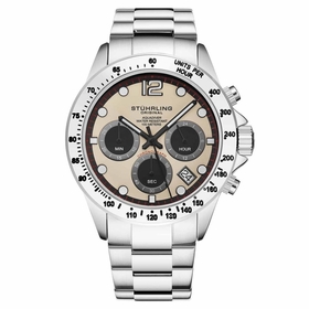 Stuhrling Original M15809 Aquadiver Mens Chronograph Quartz Watch Stuhrling Original M15809 Aquadiver Mens Chronograph Quartz Watch