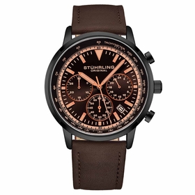 Stuhrling Original M15891 Monaco Mens Chronograph Quartz Watch Stuhrling Original M15891 Monaco Mens Chronograph Quartz Watch