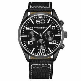 Stuhrling Original M15930 Aviator Mens Chronograph Quartz Watch Stuhrling Original M15930 Aviator Mens Chronograph Quartz Watch