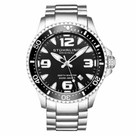 Stuhrling Original M15945 Aquadiver Mens Quartz Watch Stuhrling Original M15945 Aquadiver Mens Quartz Watch