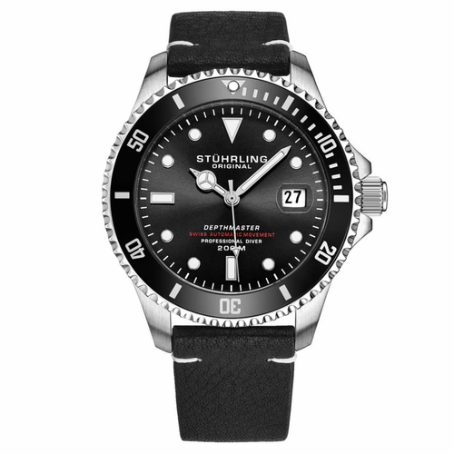 Stuhrling Original M17188 Aquadiver Mens Automatic Watch