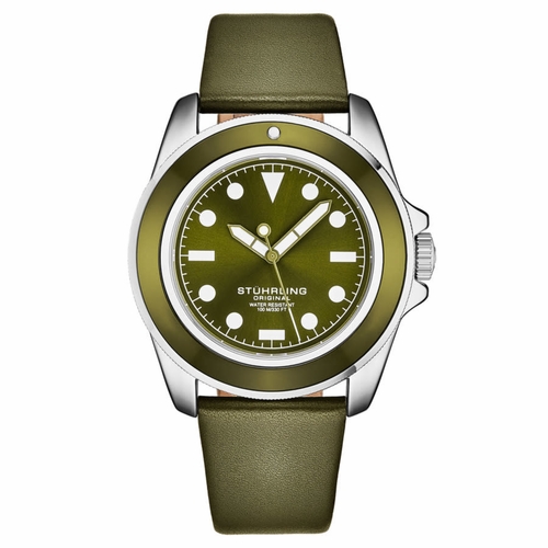 Stuhrling Original M17201 Aquadiver Mens Quartz Watch