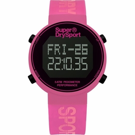 Superdry SYL203P Digi Pedometer Unisex Chronograph Quartz Watch