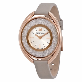 Swarovski 5158544 Oval Rose Gold-Tone Ladies Quartz Watch