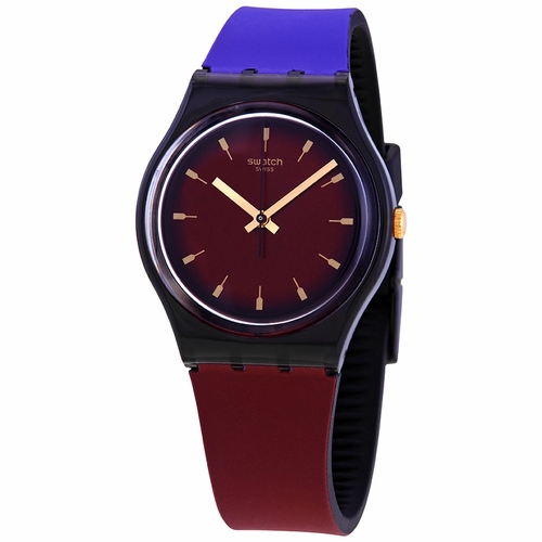 Swatch GB308 Purepurple Ladies Quartz Watch