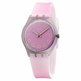 Swatch GE273 All Pink Ladies Quartz Watch