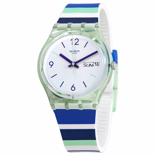 Swatch GG711 Sky Zebra Unisex Quartz Watch