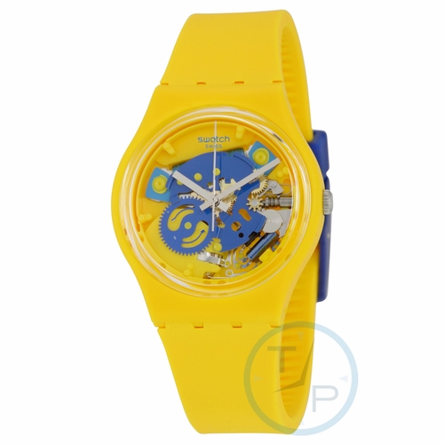 Swatch GJ136 Poussin Ladies Quartz Watch
