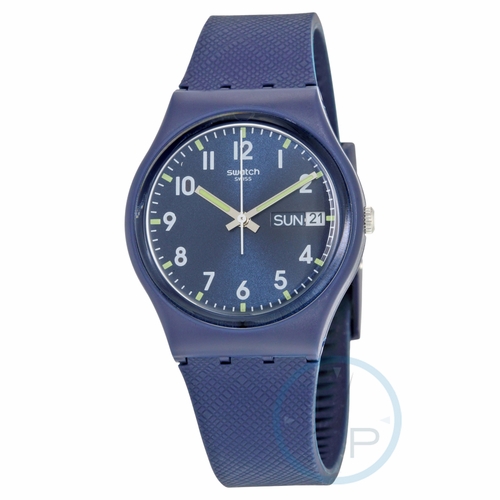 Swatch GN718 Sir Blue Unisex Quartz Watch