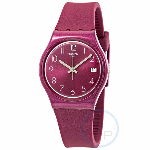 Swatch GR405 Redbaya Ladies Quartz Watch