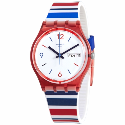 Swatch GR712 Sea Barcode Unisex Quartz Watch