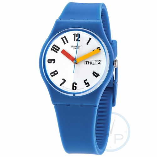 Swatch GS703 Sobleu Ladies Quartz Watch