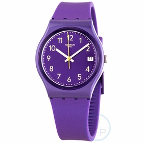 Swatch GV402 PURPLAZING Ladies Quartz Watch