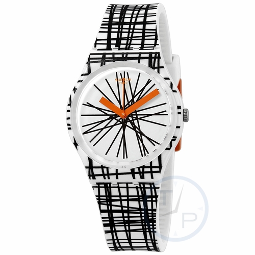 Swatch GW183 Lace Me Ladies Quartz Watch